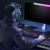 Wireds Over Ear Headphones With Glowing LED Lights 40mm Composite Diaphragm Driver Ergonomic Protein Leather Cushions Flexible Two Suspension Headbeam