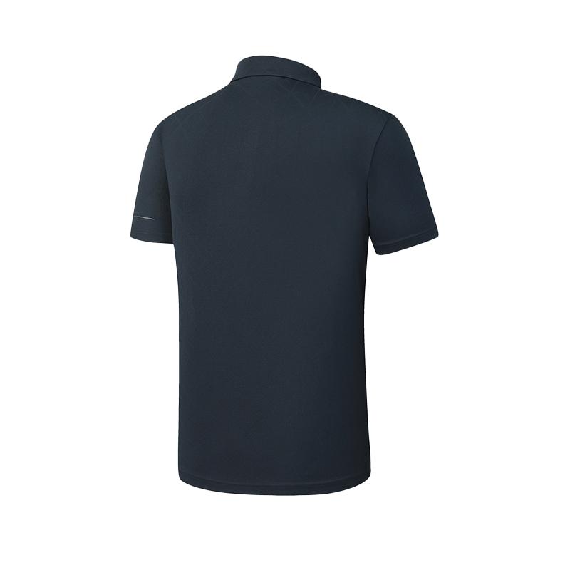 FILA Contact Cool Classic Versatile Comfortable Polo Shirt Men tops Secret-Blue A11M625149FNV