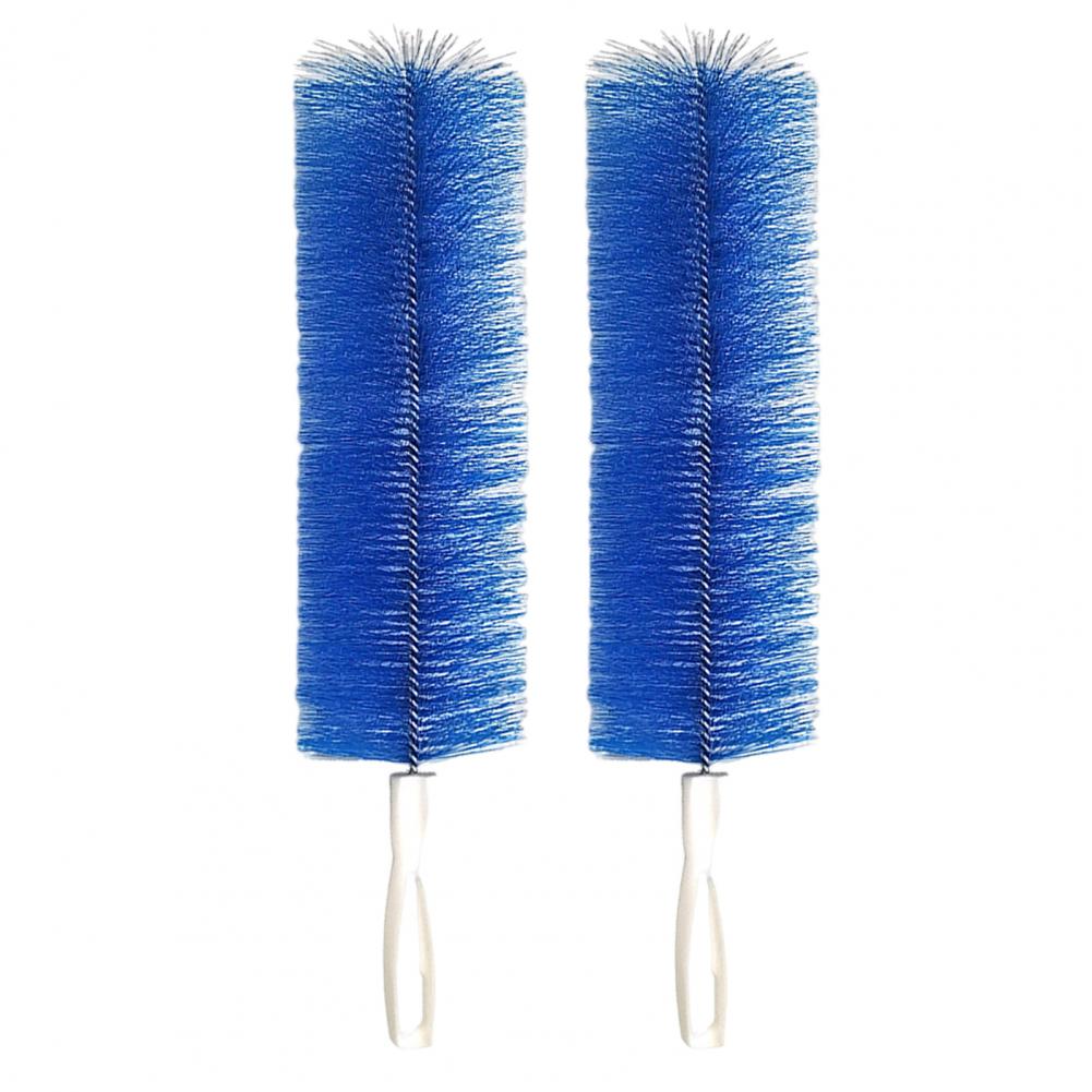 2Pcs 40cm Flexible Fan Dusting Brush Soft Bristles Bendable Fan Cleaner Flexible Non-Disassembly Cleaning Brush Dusting Tool