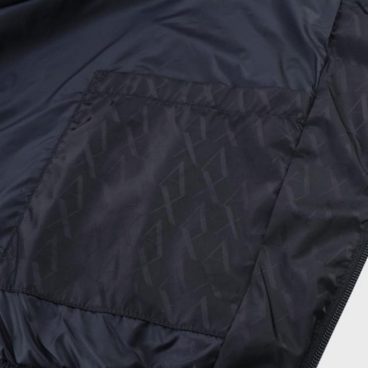 Armani Exchange Full Print Fashion Casual Versatile Zip-Up Hooded Jacket Men Jackets XM001582-AF16628-1UB101