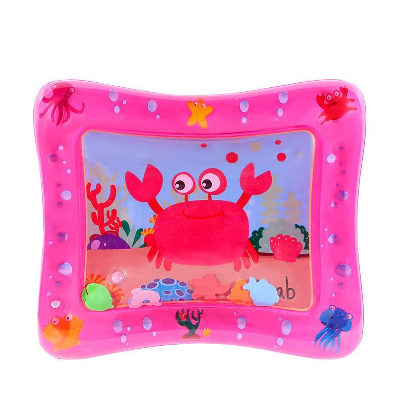 Colorful Inflatable Water Play Mat For Babies Pvc Material Variety Of Designs