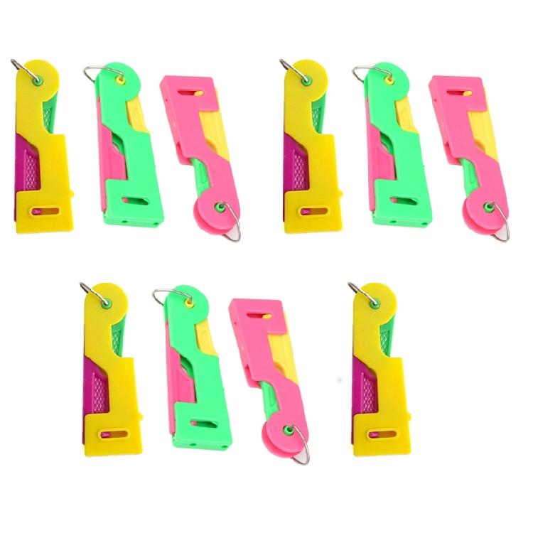 Innovative Needle Threader Assorted Color Sturdy Materials Ideal for Sewing Enthusiasts