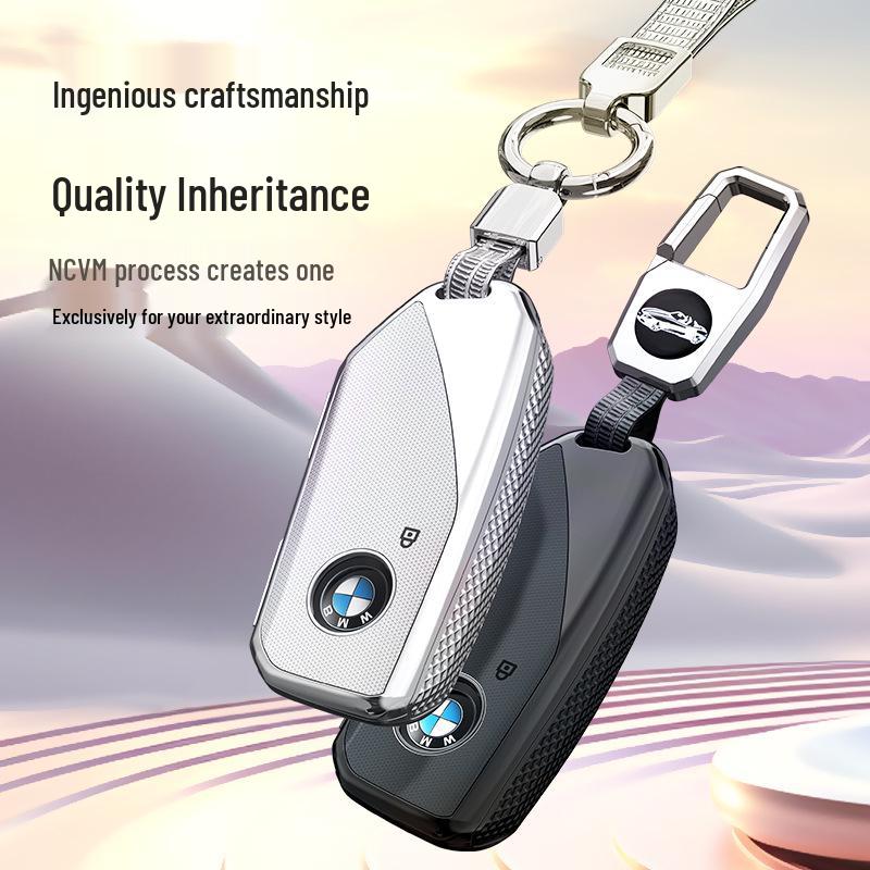 BMW Key Case: Compatible with X1, New 5 Series, 7 Series, X2, X5/X6/X7, i7/i5, ix1
