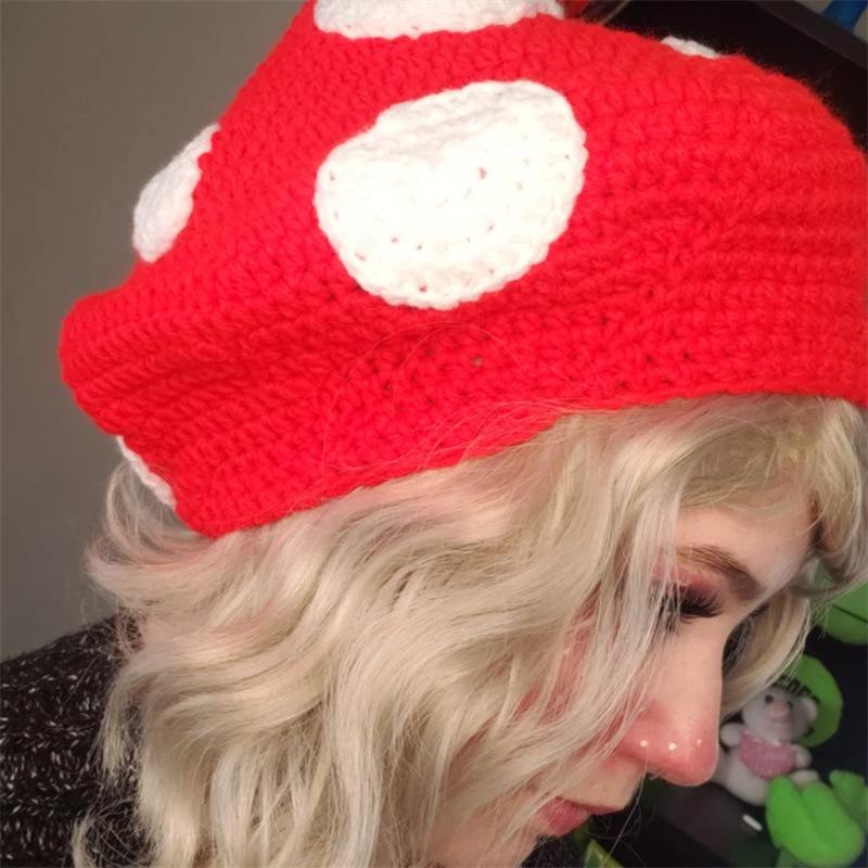 Nouveau personnage animé fait main au crochet Metalocalypse chapeau perruque chapeau