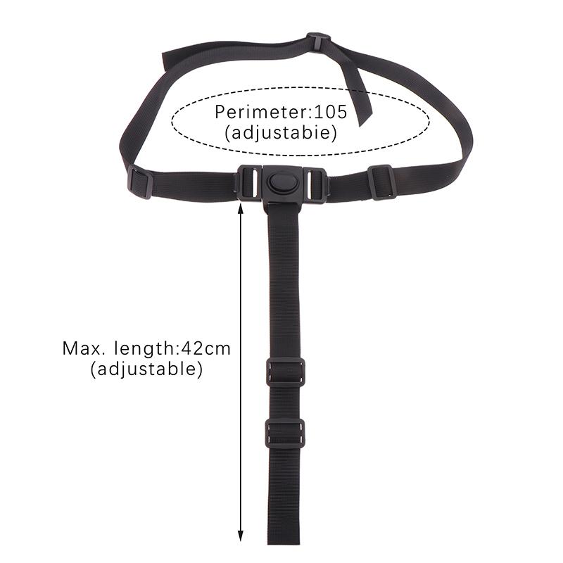 Baby Dining Chair Safety Belt Baby Feeding Chair Belt 3 Point Fixed Belt Baby Stroller Accessories