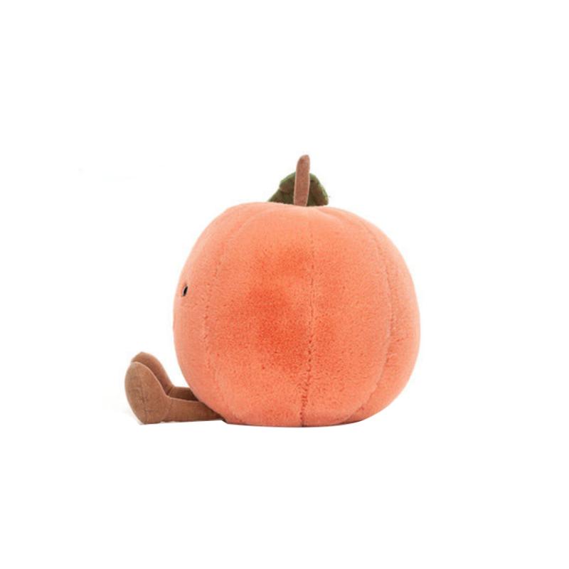 JELLYCAT Fun Food Series Fruit Peach Cute Doll Plush Doll 15cm Tall