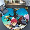 ThunderCats,Round Area Rug,Carpet Rug for Living Room Bedroom Sofa Playroom Decor,Non-slip Floor Mat