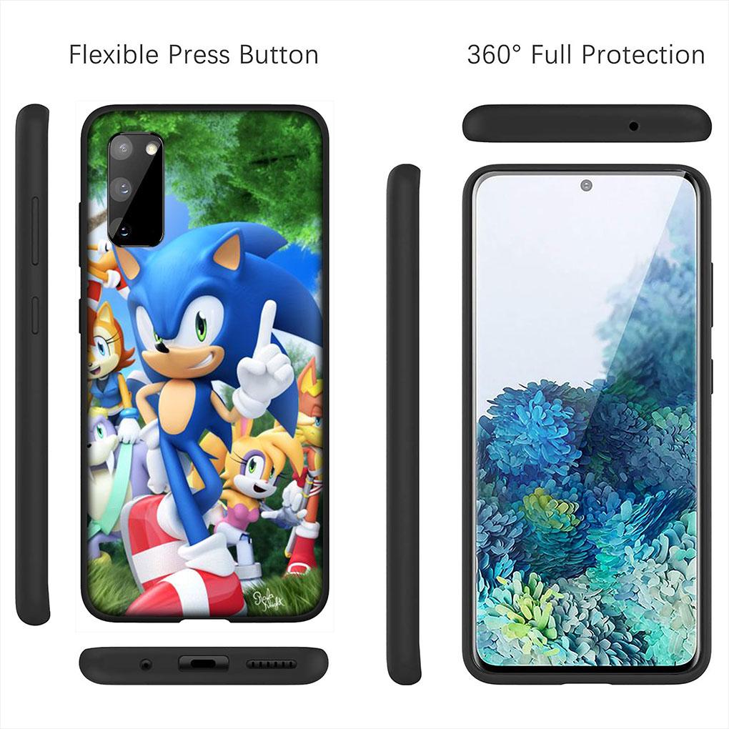 Anime S-Sonics Wallpaper Hedgehogs Cover Case for Xiaomi Redmi Note 12 11 10 9 Pro 9S 10S 11S 9A 9C NFC 9T 10A 10C 12C Casing