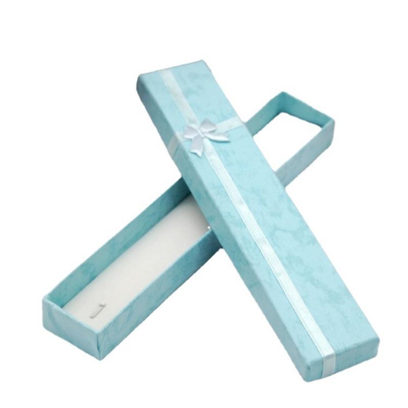 Gift Box Paperboard Box Long Box Necklace Box Jewelry Box