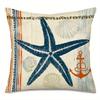 Vintage Nautical Elements Pillow CoversLiving room sofa cushion cover, soft and comfortable, bedroom room decoration