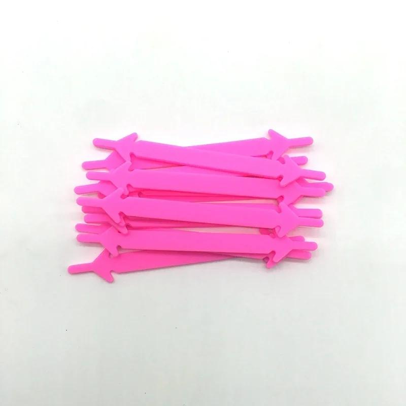 Cordones Elásticos de Silicona para Zapatillas Deportivas de Running Sin Atar Cordones para Zapatillas Correa Ajustable para Zapatos Cordón Para Hombres Mujeres cordones 12 Piezas / 1 Set