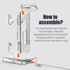 Controller Stand Multifunction Gamepad Display Shelf with 2 USB Charging Port Headphone Holder Gaming Accessories