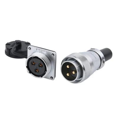 WEIPU WS28 Waterproof IP65 Electrical Connector 2-26 Pin M28 Auto Power Adapter For Solar LED Lighting Display Ebike Motorcycle