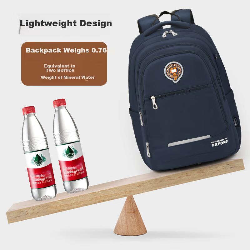 UNIVERSITY OF OXFORD Backpack for Middle School Boys, High School Students Backpack with Large Capacity,