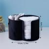 Cotton Pad and Swab Holder, Small Plastic Cotton Swabs Dispenser, Bathroom Accessories Storage Box Organizer for Cotton Swa