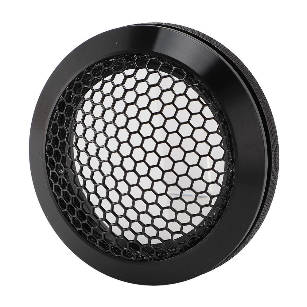 2Pcs Round Speaker Grill Metal Mesh Subwoofer Guard Durable Car Speaker Cover  Car Audio