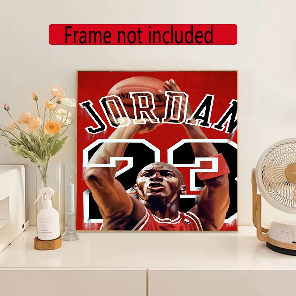 Jordan 5D Diy Diamond Painting Round Diamond Mosaic Suitable For Beginners Diamond Painting Rhinestones Gift Frameless