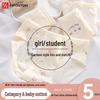 FitonTon Teen Girls' Antibacterial Cotton Briefs - 5 Pack