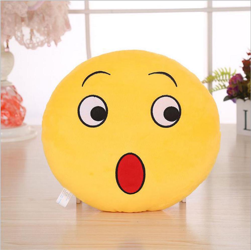 smiley pillow cover