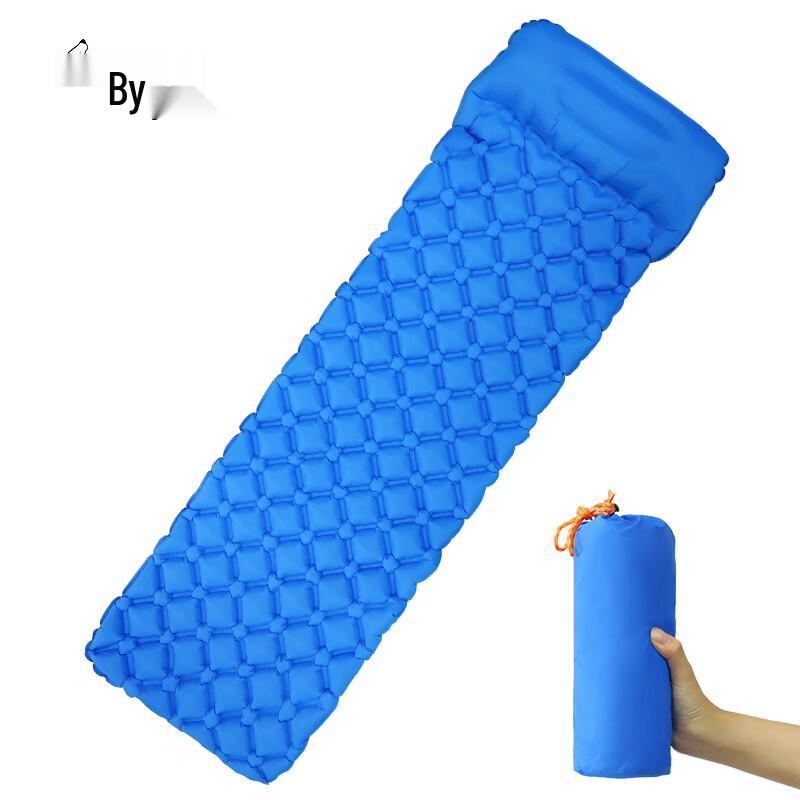 Wolfwalker Outdoor Inflatable Sleeping Mat with Pillow 20x20x20