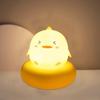 Cute Animal Rechargeable LED Night Light 3 Level Dimmable Nursery Lamp for Breastfeeding Toddler Baby Bedroom Sleeping Decor