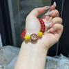 Stylish Unisex Bracelet with Medium Crystal Beads and Zhakiram Accessories