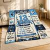 13 Years Loved Milestone Quote Coral Fleece Blanket