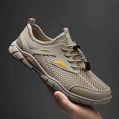 Zapatillas de tenis para hombre 2024, transpirables, de verano, para vadear, deportivas, de ocio, para correr, de moda, edición coreana, de malla