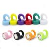 Solid Metal Body Magnetic Hooks Multi-Color Storage Hooks  Refrigerator Hanging