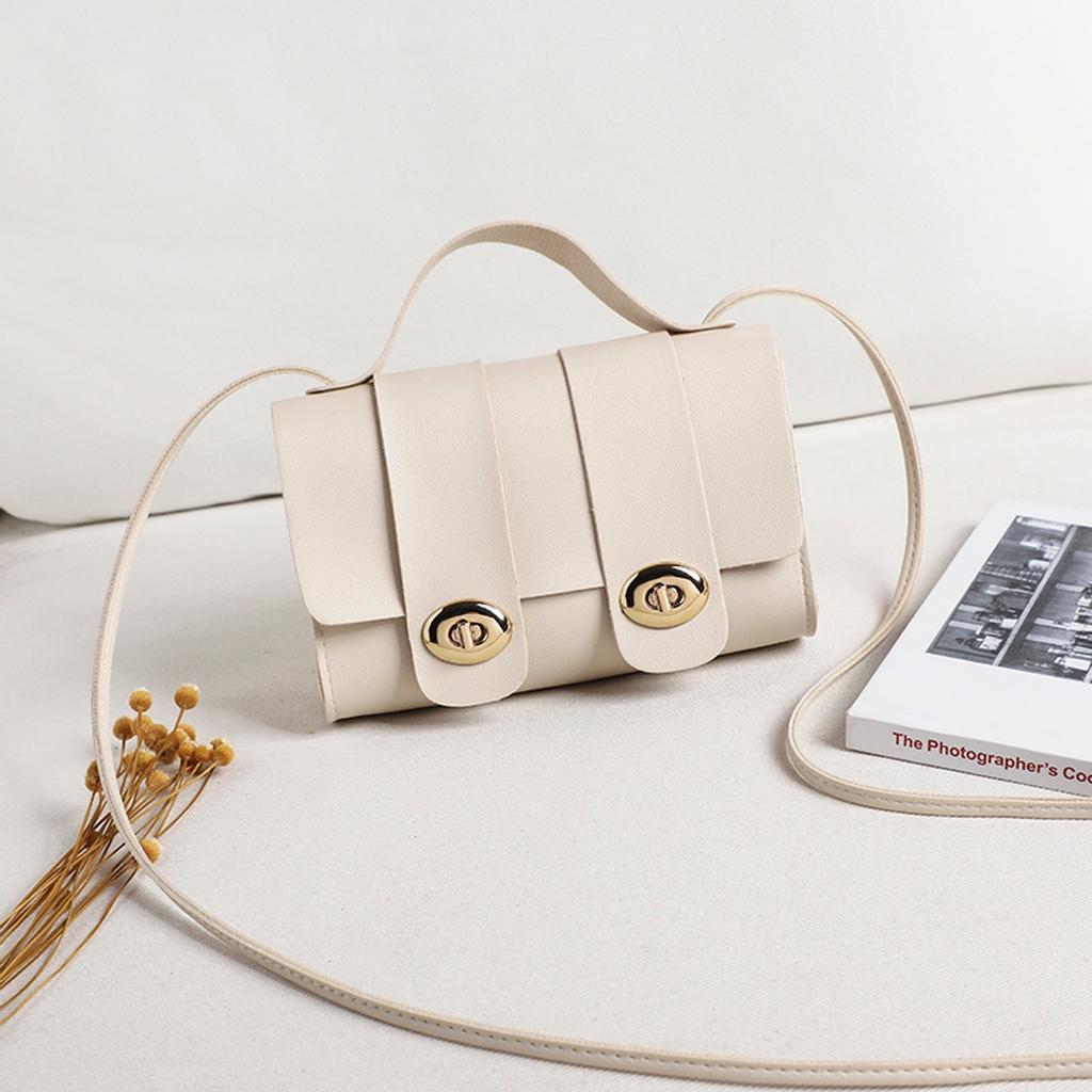 Ladies Mobile Phone Bag One Shoulder Portable Candy Color Small Square Bag