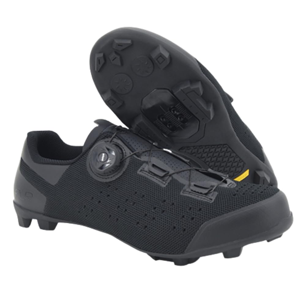 FLR FNT-G3 Gravel MTB Cycling Shoes Knit 44 (28.3cm) black чёрный