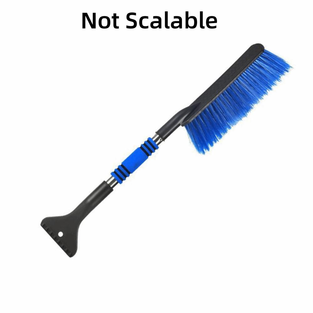 Multifunctional Snow Removal Brush Snow Sweeping Artifact Long Handle Car Snow Scraper Not Damage The Car