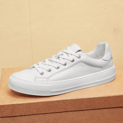 Mode Herren Skate Echtleder Sneaker Männlich Bequem Allround Lässig Sport Skateboard Schuhe Frühling Mode Atmungsaktiv Laufschuhe