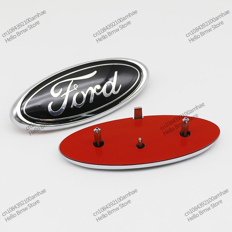 Autoaufkleber Ford 14,7 cm Frontgrill Logo Aufkleber Mit Verklemmtem Fuß Logo Aufkleber Für Fute Focus mk2 mk3 Fiesta mk7 Ranger Mondeo