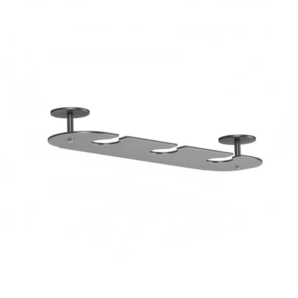 Single-row Design Wine Glass Holder 2/3/4 Slots Wine Glass Storage Shelf Kitchen Use