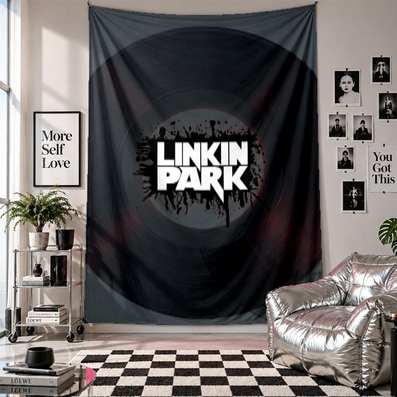 Linkin Park Wall Tapestry Home Decor Wall Hanging Cloth for Bedroom Living Room Background
