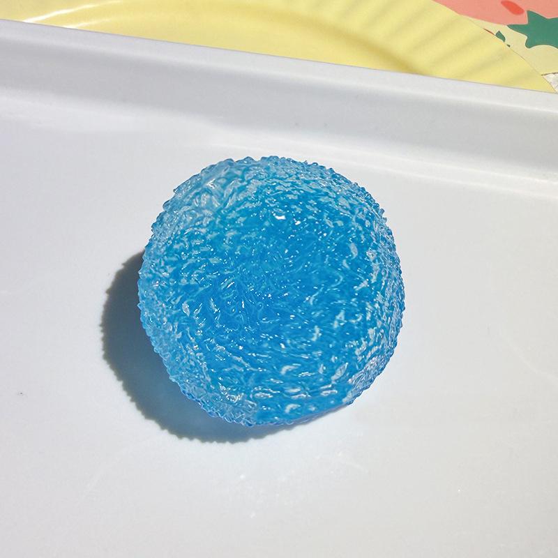 Handmade Icesand Crunchy Pinch Squeeze Ball Slow Rebound Soft Decompression Office Home Decor Anxiety Relief Children Adult Gift