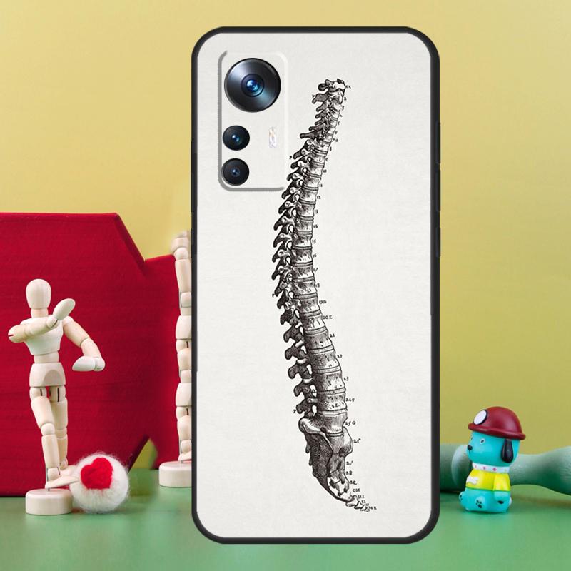 Medical Human Anatomy Case For POCO F5 Pro M4 M5 X3 X4 X5 F3 F4 GT Cover For Xiaomi 12T 11T Pro 11 12 13 Lite