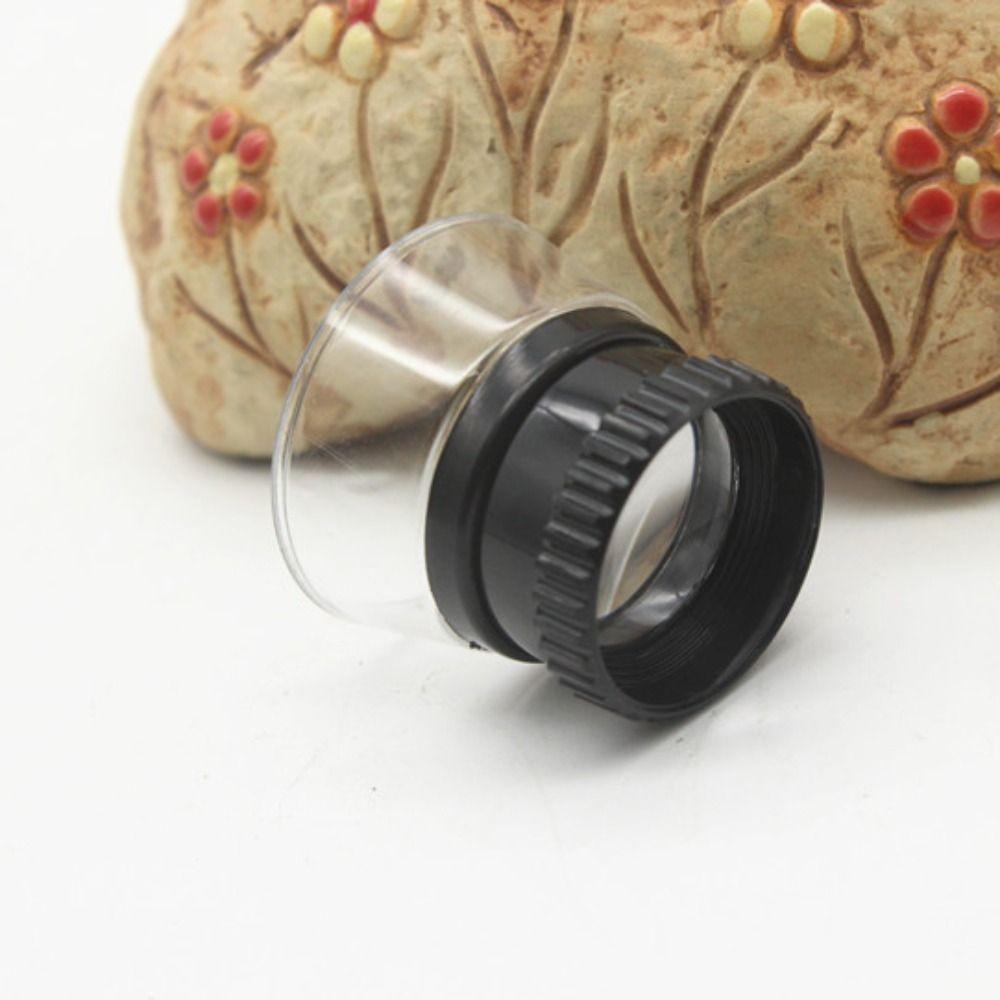 HD Handheld Magnifier 15X Magnifying Glass Portable Microscope For Reading Repair