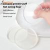 New Clear Soft Silicone Puff Sponge for Cosmetic Face Foundation Easy clean Makeup tools Avoid Waste Air Cushion Powder Puff