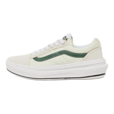 Old Skool Overt CC Chaussures de Skate Confortables Polyvalentes à Tige Basse Homme Baskets Blanc Vert VN0A7Q5EYQ1