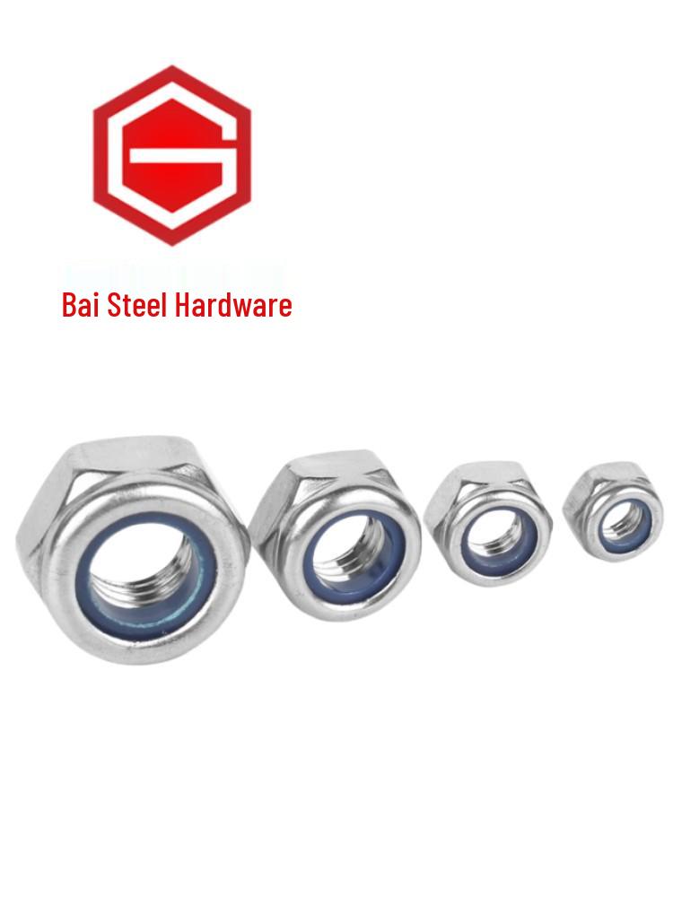 Grade 10 Nylon Self-Locking Anti-Slip Nut (M6-M30)