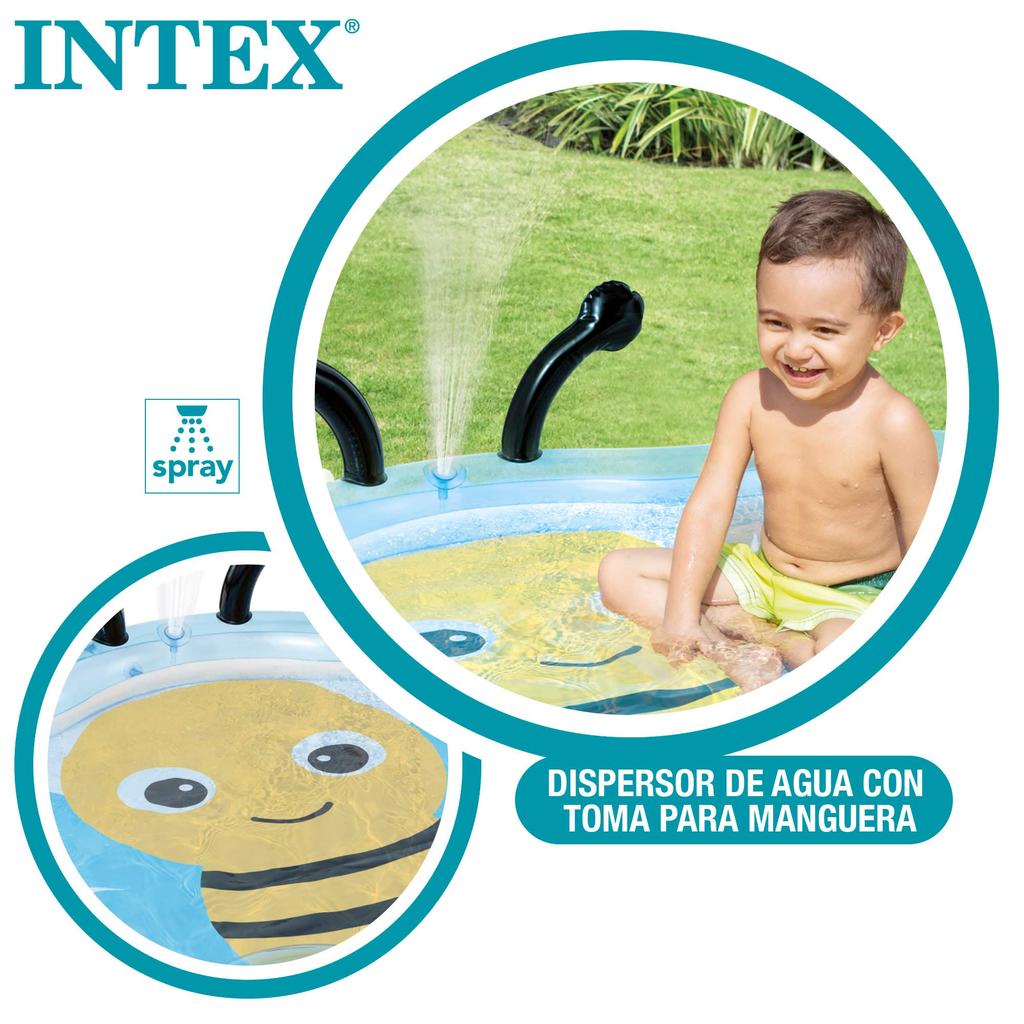 Intex - Baby Pool Ape, Colors: Blue, Yellow, Black, 58434NP