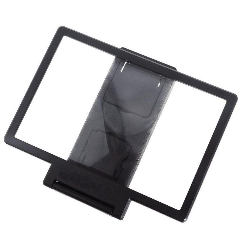 Screen Magnif 3D Movie Amplifier 3X Zoom Enlarged Phone Screen 3D Video Amplifier Radiation Eye Treasure To See Films Magnifier