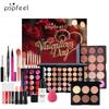 Valentine's Day Full Face Makeup Kit - All-in-One Cosmetic Gift with 35-Color Eyeshadow Palette, Contour Palette, Lipsticks, Brushes Holiday Gift Box