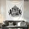 Sunderland Logo  Wall Hanging Printed Fabric Blanket Decorative Tapestries for Bedroom Living Room Home Decor