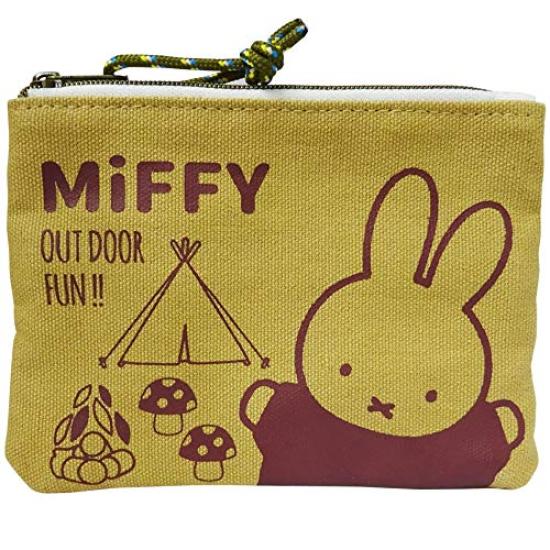Miffy Camp Series Tissue Camp Brown Pouch,
