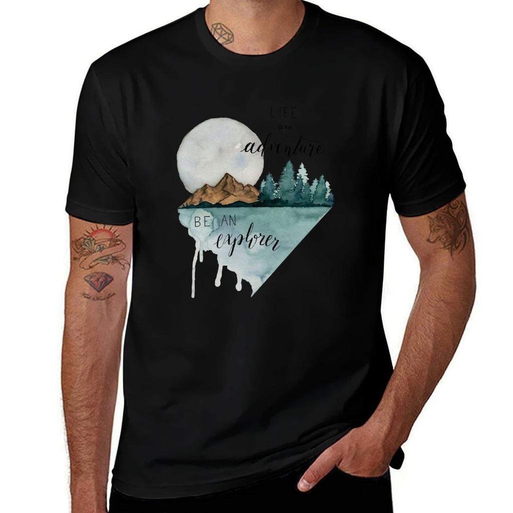 Life Is An Adventure Tshirt Breathable Sportswear Tshirt For Unisex