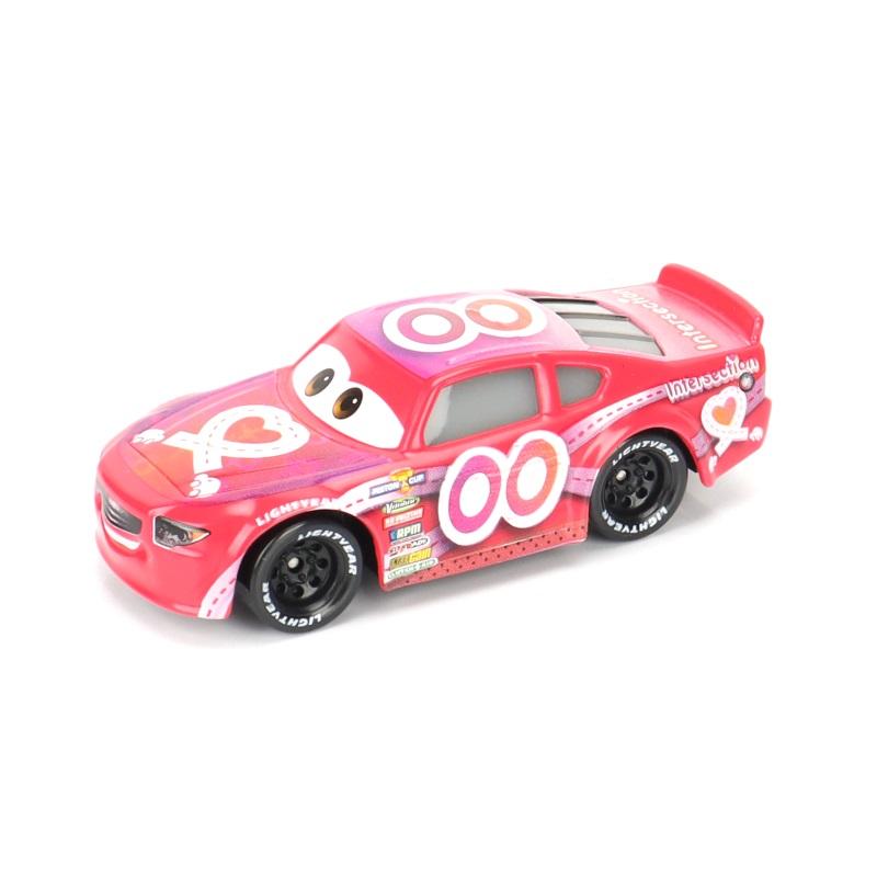 Cars Toy Christmas McQueen ROUTE 66 McQueen Chick Hicks Racing Car 1:55 Diecast Alloy Car Model Boy's Christmas Gift