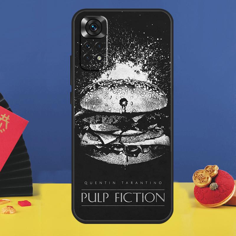 Pulp Fiction Case For Xiaomi Redmi Note 14 13 Pro 12 10 11 15 Pro Plus Redmi 15 15C 10C 12C 13C 14C Cover